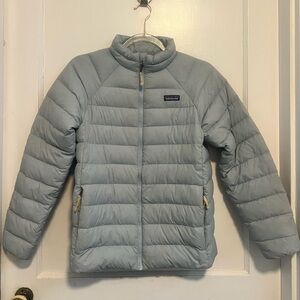 PATAGONIA Kid's Down Sweater Down jacket Steam
Blue Size 14 XL UNISEX
